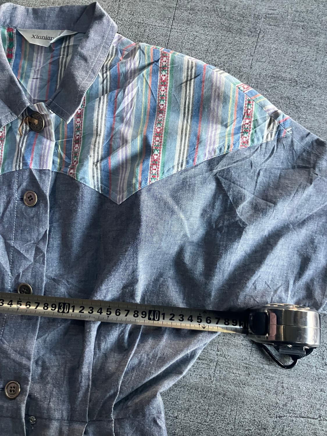 일본빈티지 Xinniang 올드스쿨아메카지할메카지 웨스턴원피스 상품이미지2