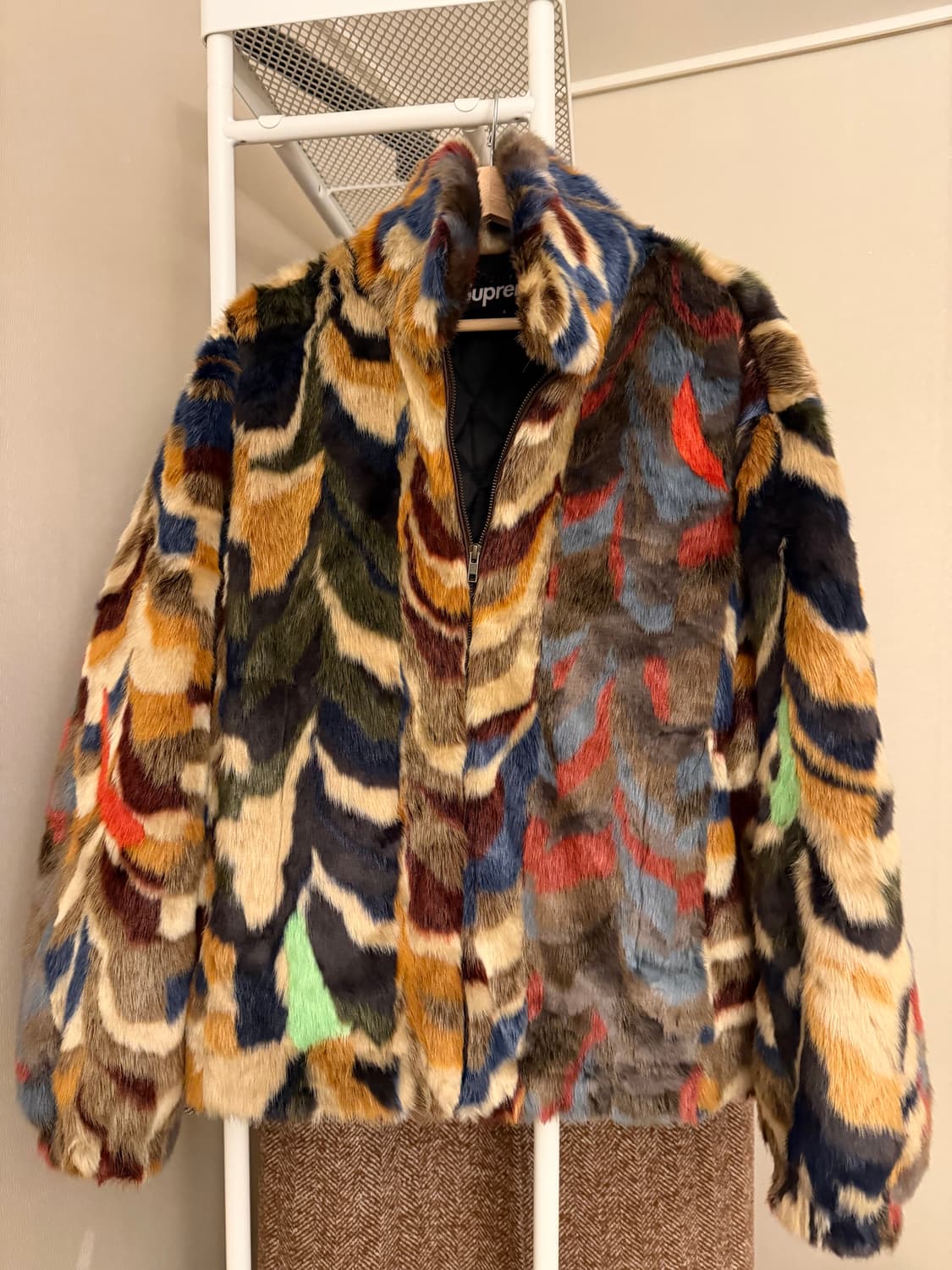 슈프림 포우 퍼 봄버 멀티컬러 상품이미지2