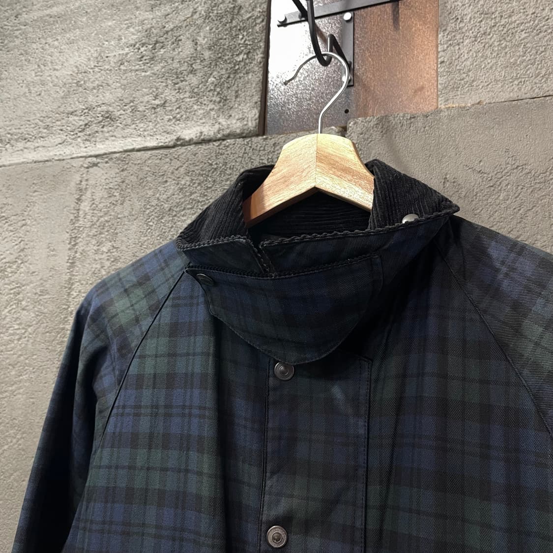 프리즘웍스 체크 헌팅 자켓 상품이미지3