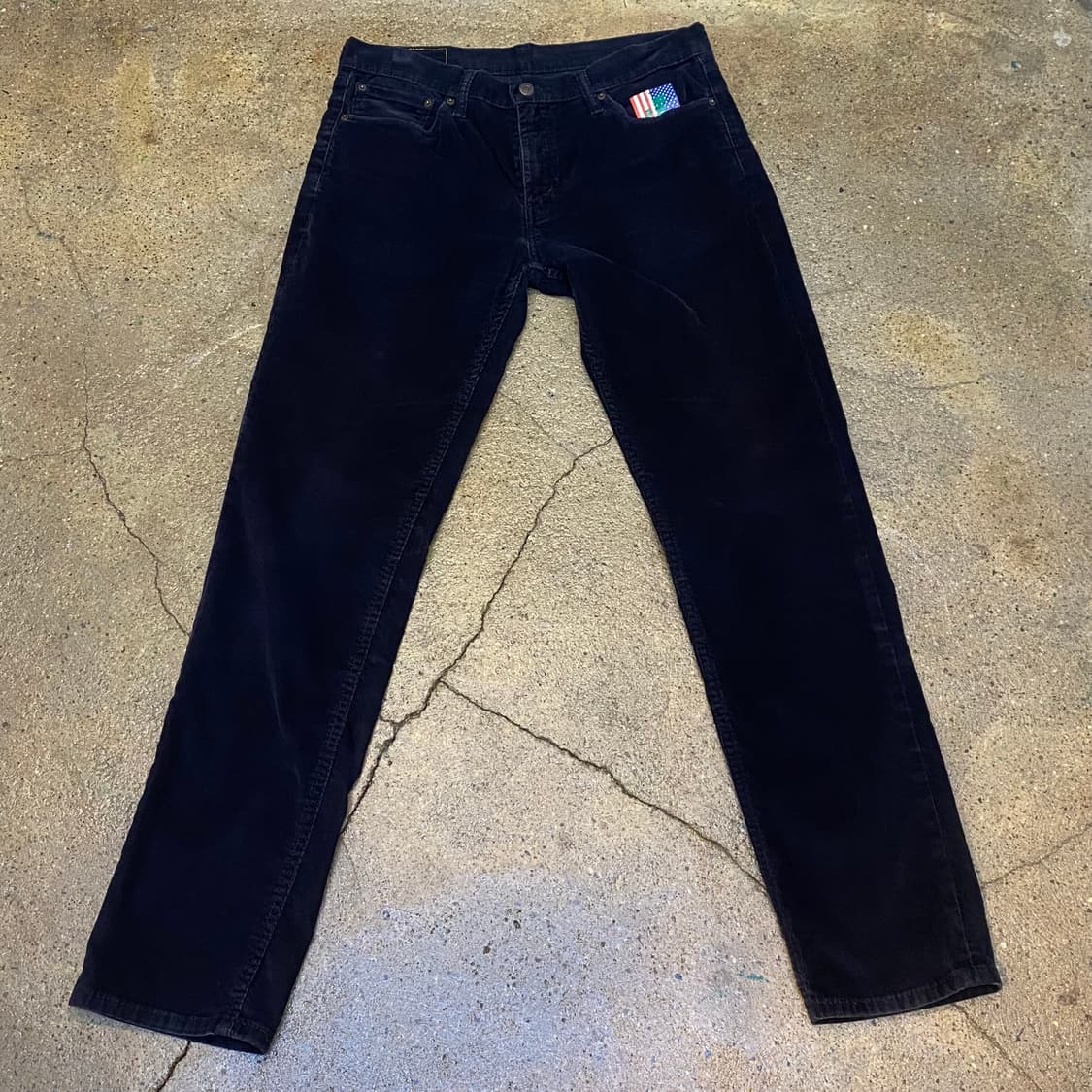 블랙 리바이스 코듀로이 팬츠 골덴바지 상품이미지1