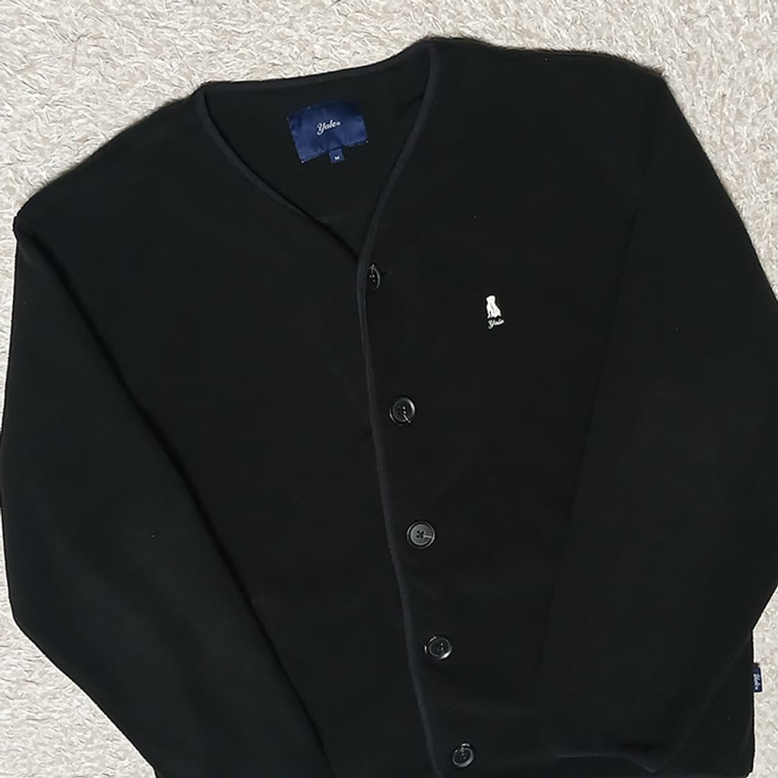 예일 오버핏 플리스 가디건 M 상품이미지2