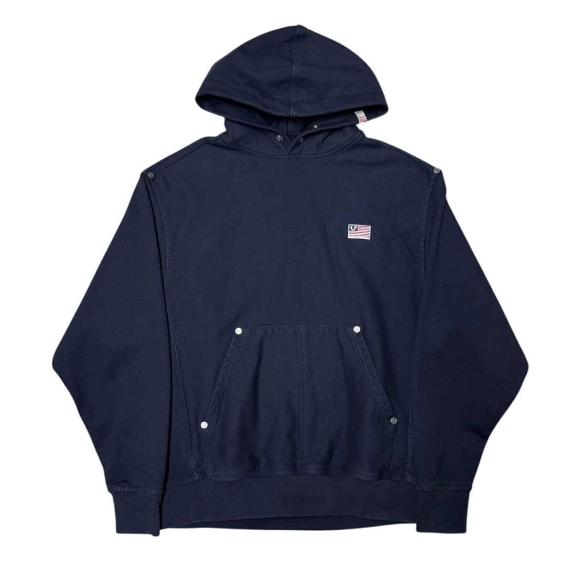 트루릴리전 올드 글로리 성조기 후드 상품이미지3