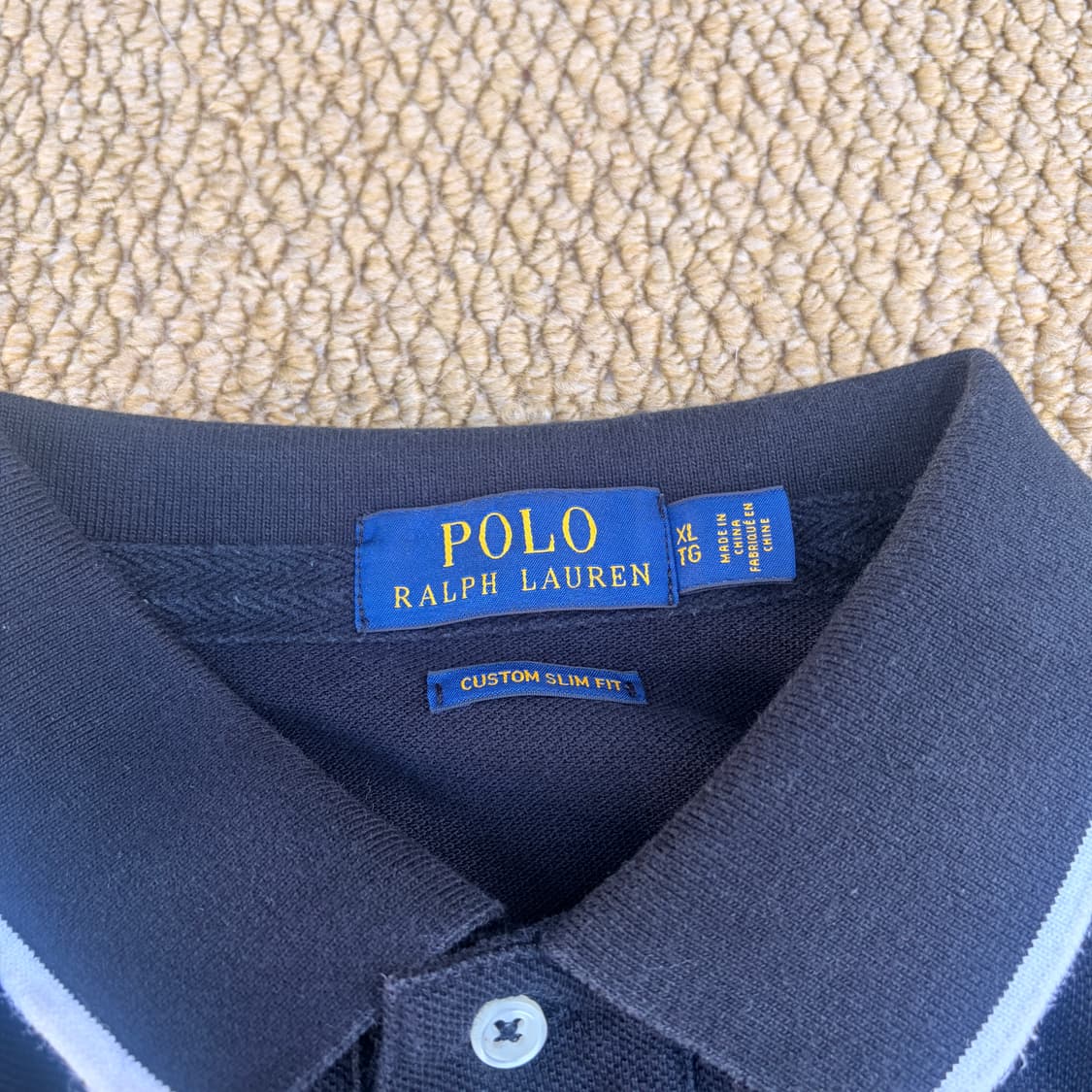 폴로 랄프로렌 치프키프 라스베가스 골드 빅폴로 PK카라 반팔 티셔츠 상품이미지3