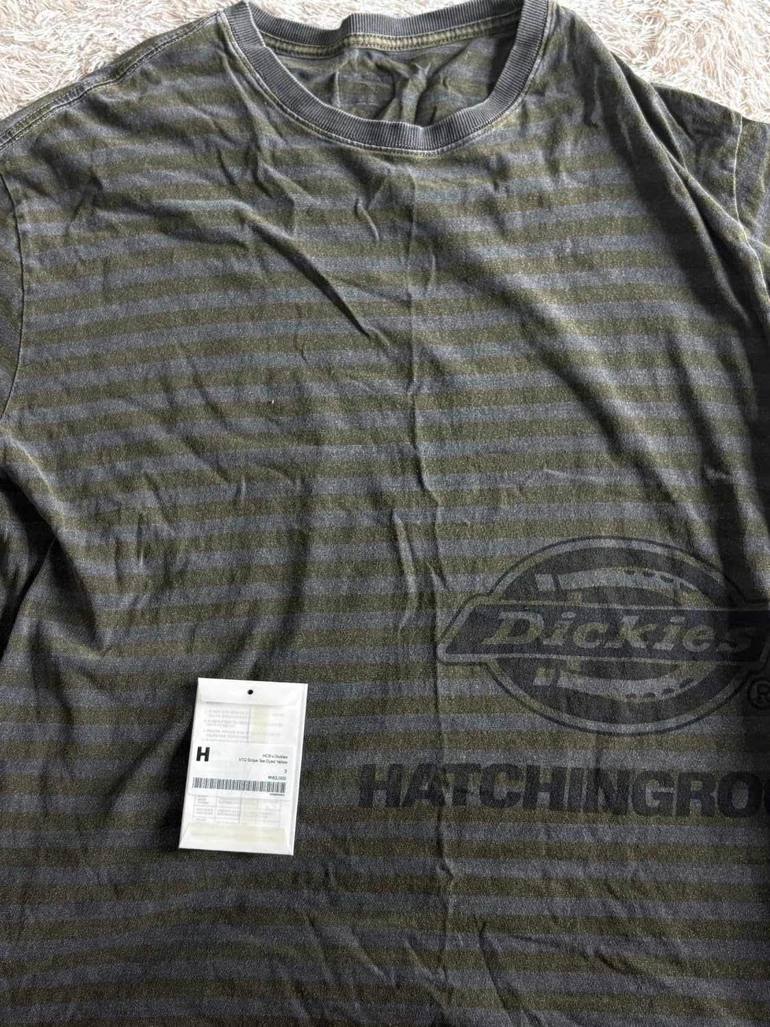 해칭룸 디키즈 반팔 옐로우 3 상품이미지3