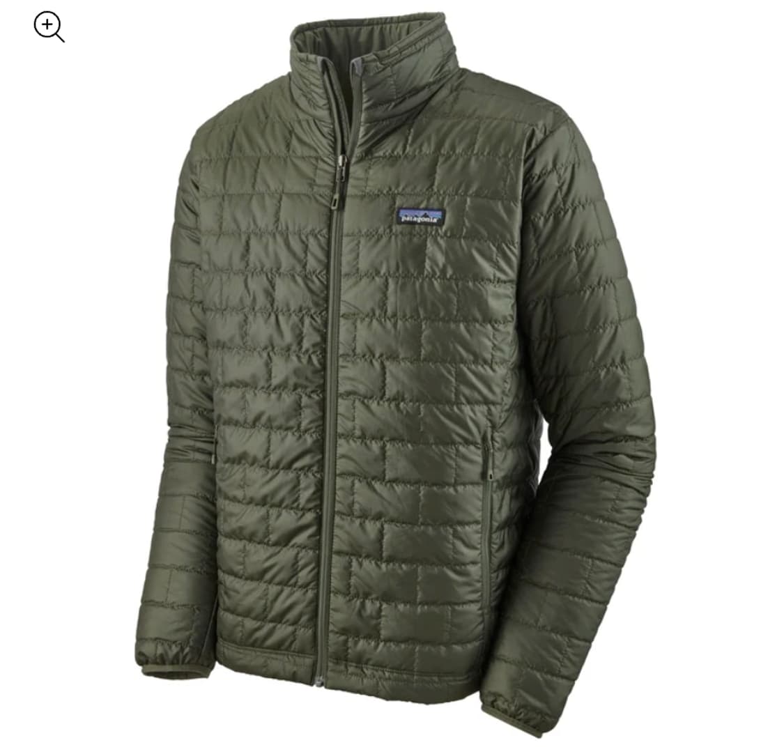 파타고니아 나노퍼프 카키 새상품 95-100 경량 패딩 등산 클라이밍 아 상품이미지5