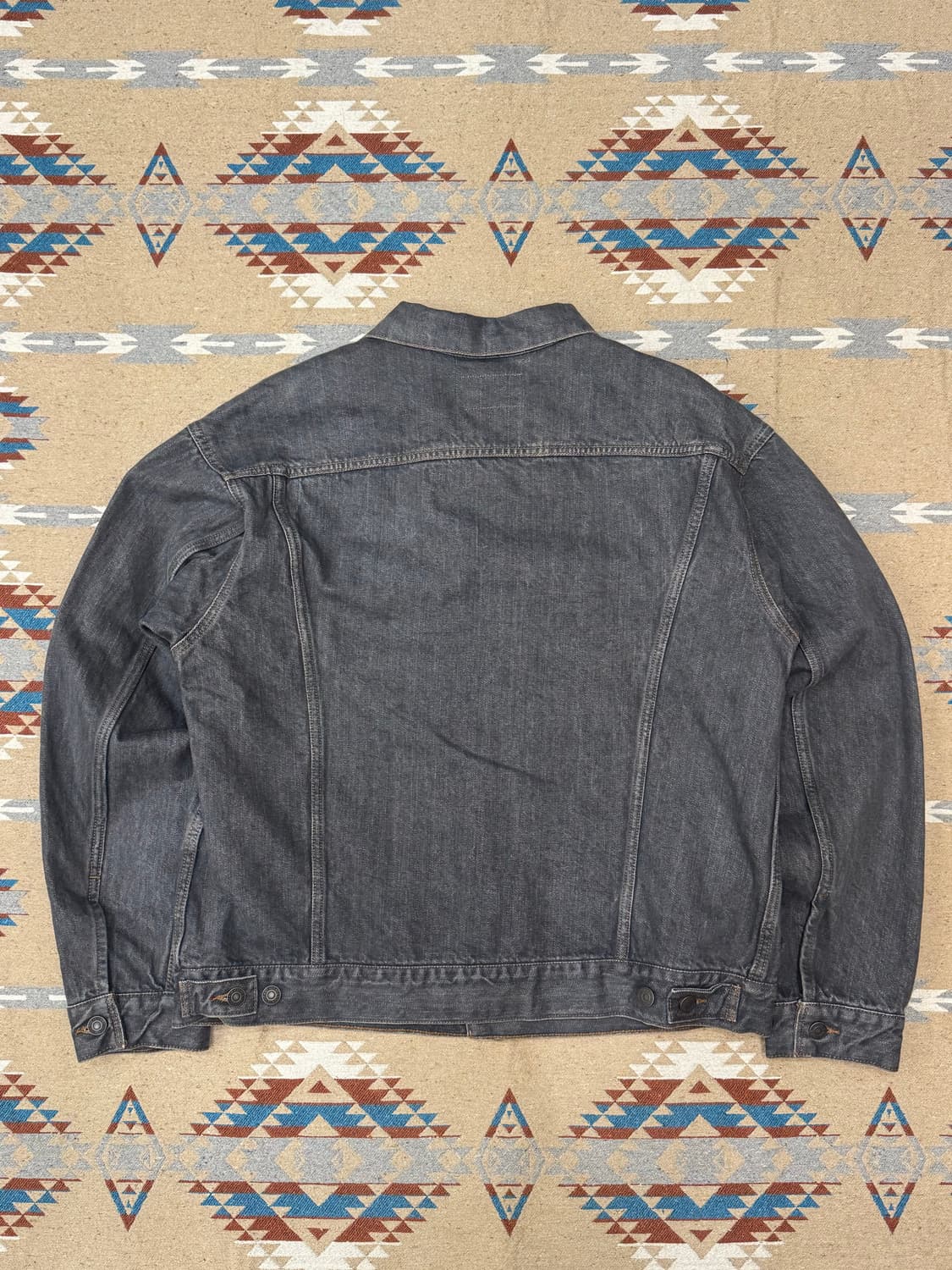 [48] 시오타 4포켓 데님 자켓 미디엄 블랙 상품이미지5