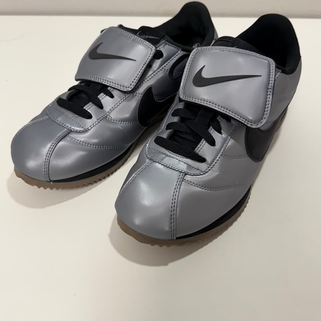 나이키 코르테즈 레더 메탈릭 쿨 그레이 블랙 270 상품이미지1