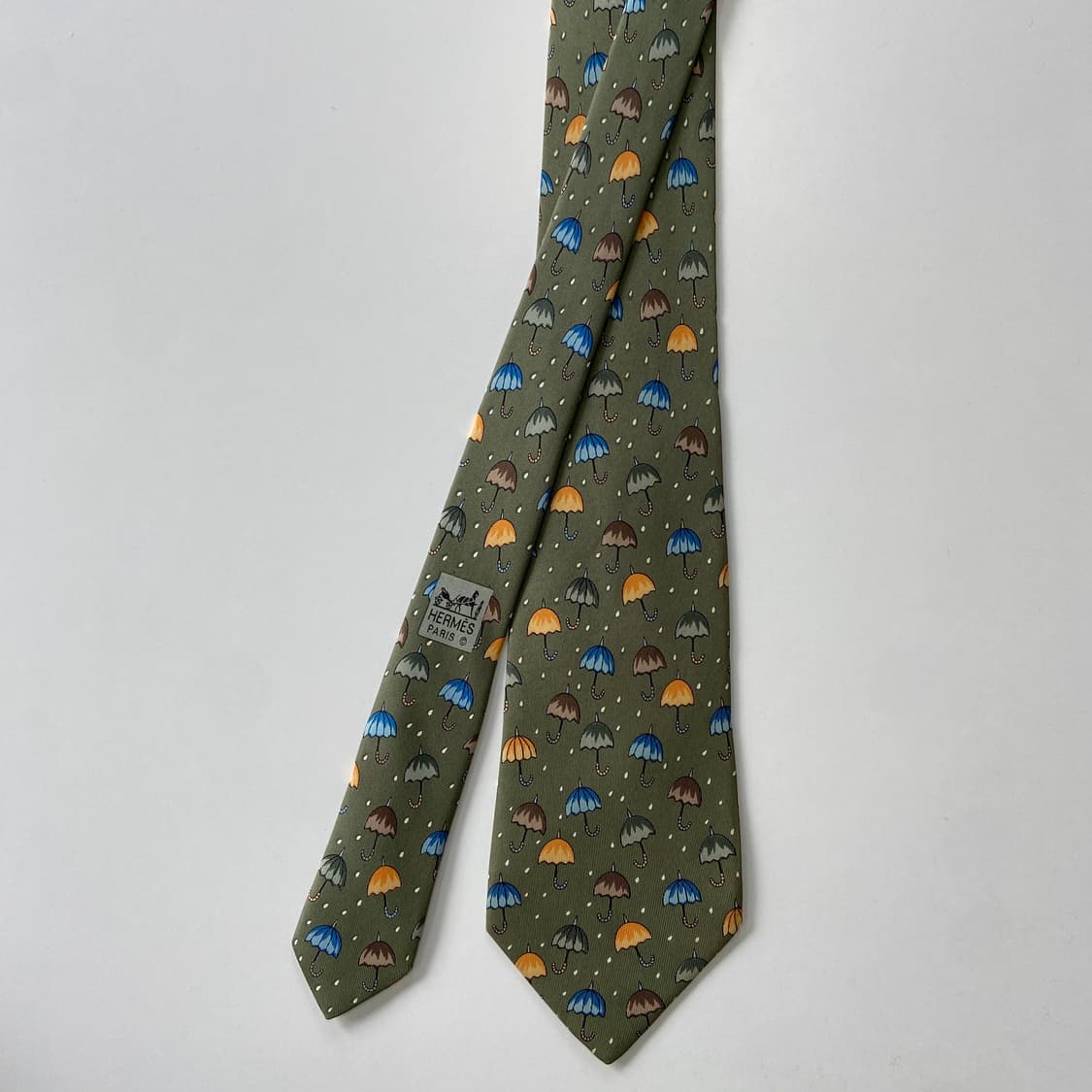 에르메스 명품 정품넥타이(HERMES) 8.7cm 상품이미지1