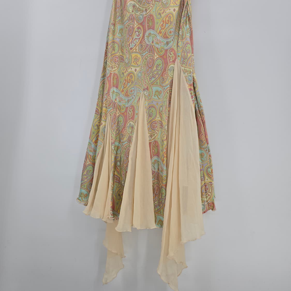 빈티지 실크 슬립 드레스 / 페이즐리 슬립 원피스 상품이미지2