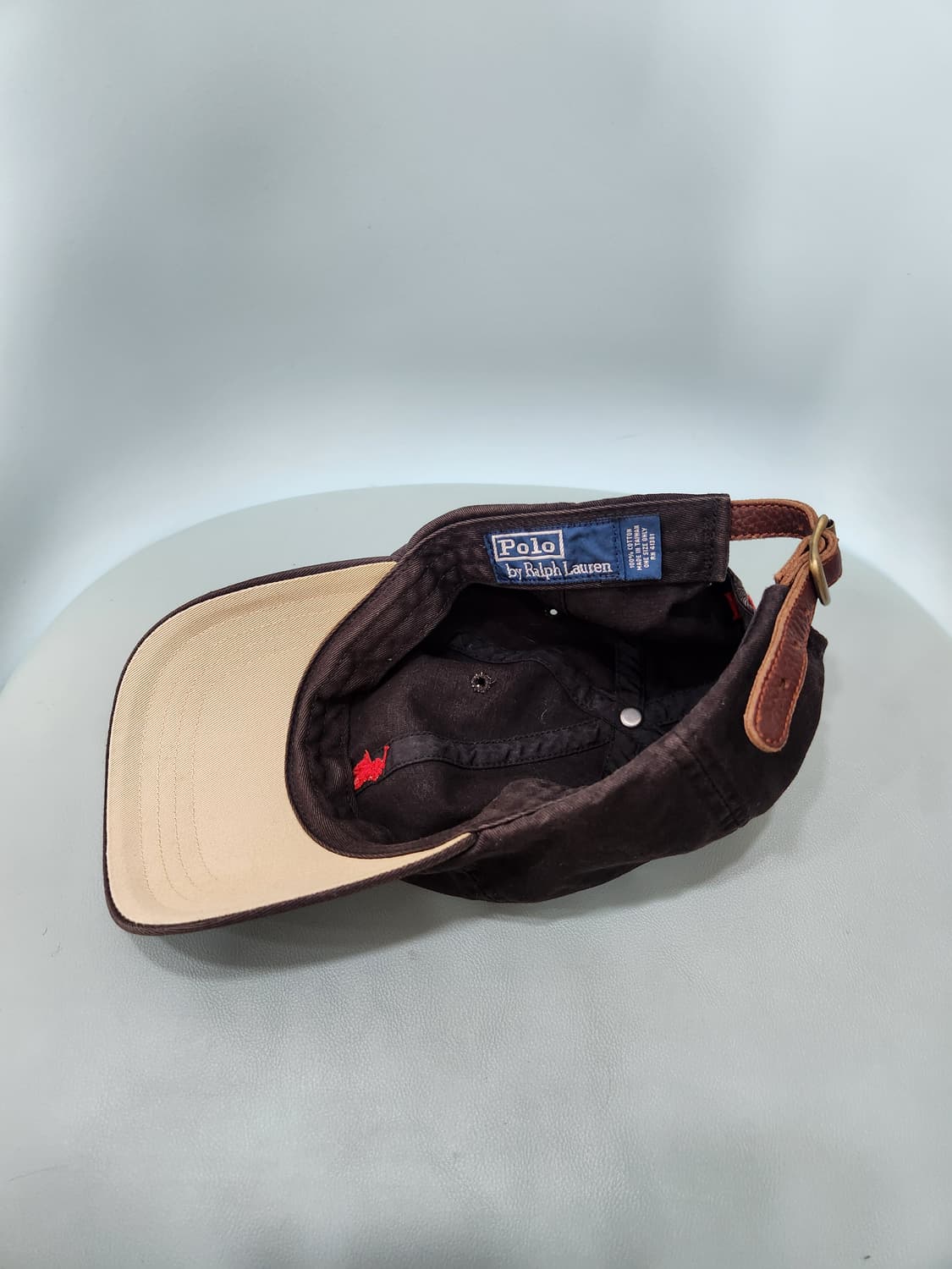 폴로랄프로렌 빈티지 블랙 볼캡 모자 상품이미지6