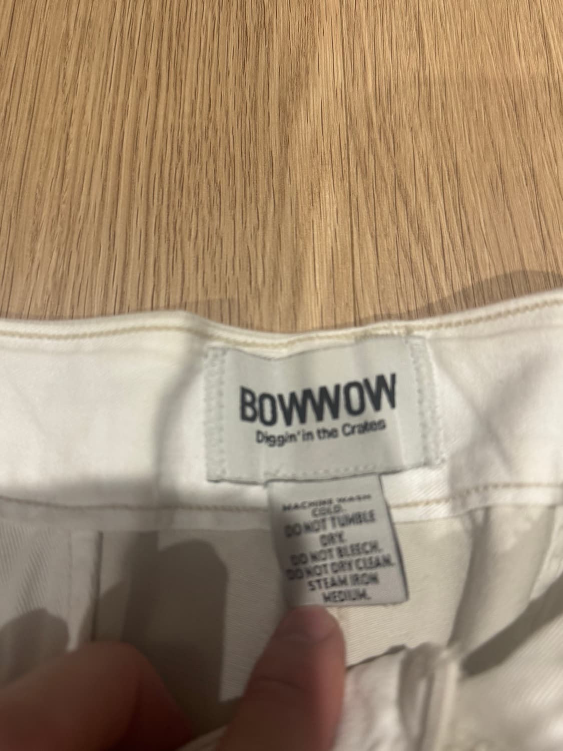 바우와우 BOWWOW 25SS STAINED WORK TROUSERS 상품이미지4