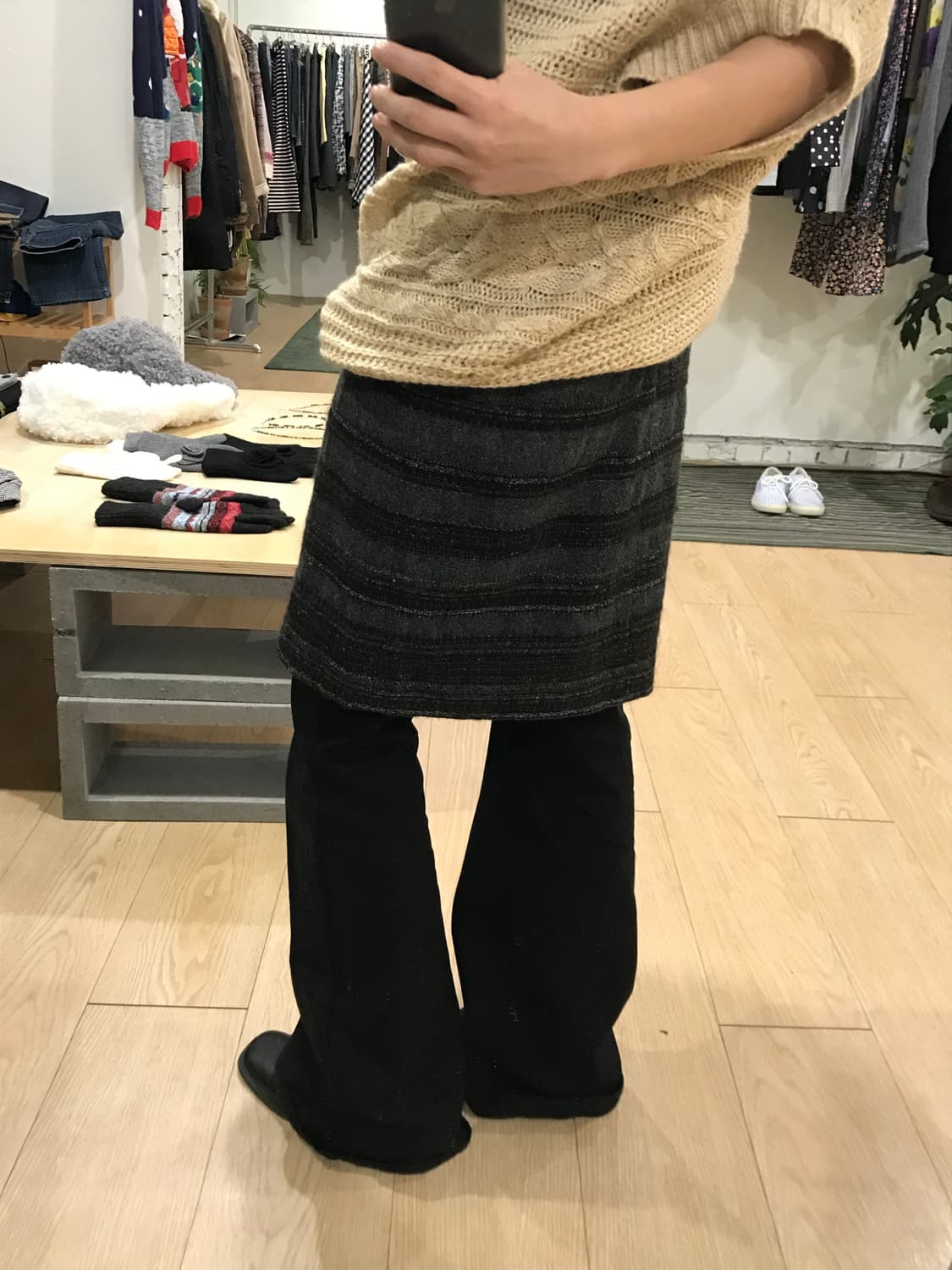 Vintage stripe skirt 상품이미지2