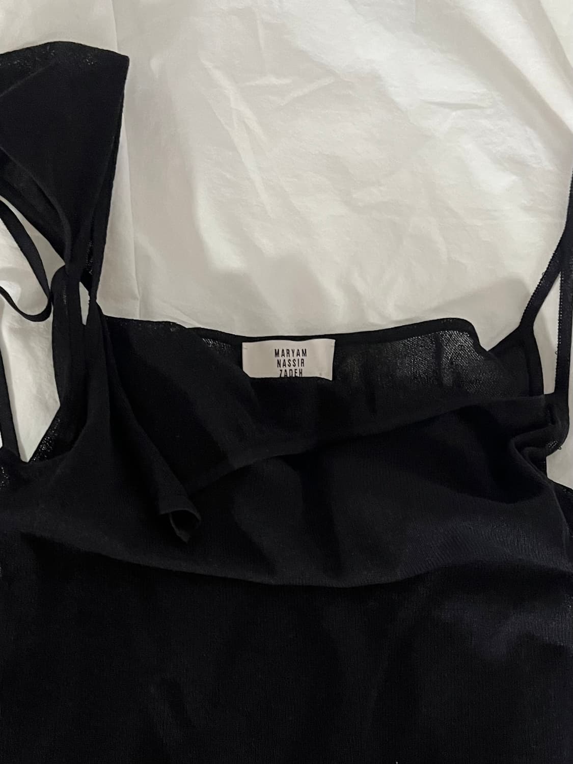 Maryam Nassir Zadeh 마리암 나시르자데 탑 1 상품이미지2