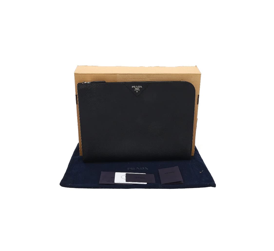 [S급] 프라다 사피아노 도큐먼트 클러치 판매합니다!!! 상품이미지1