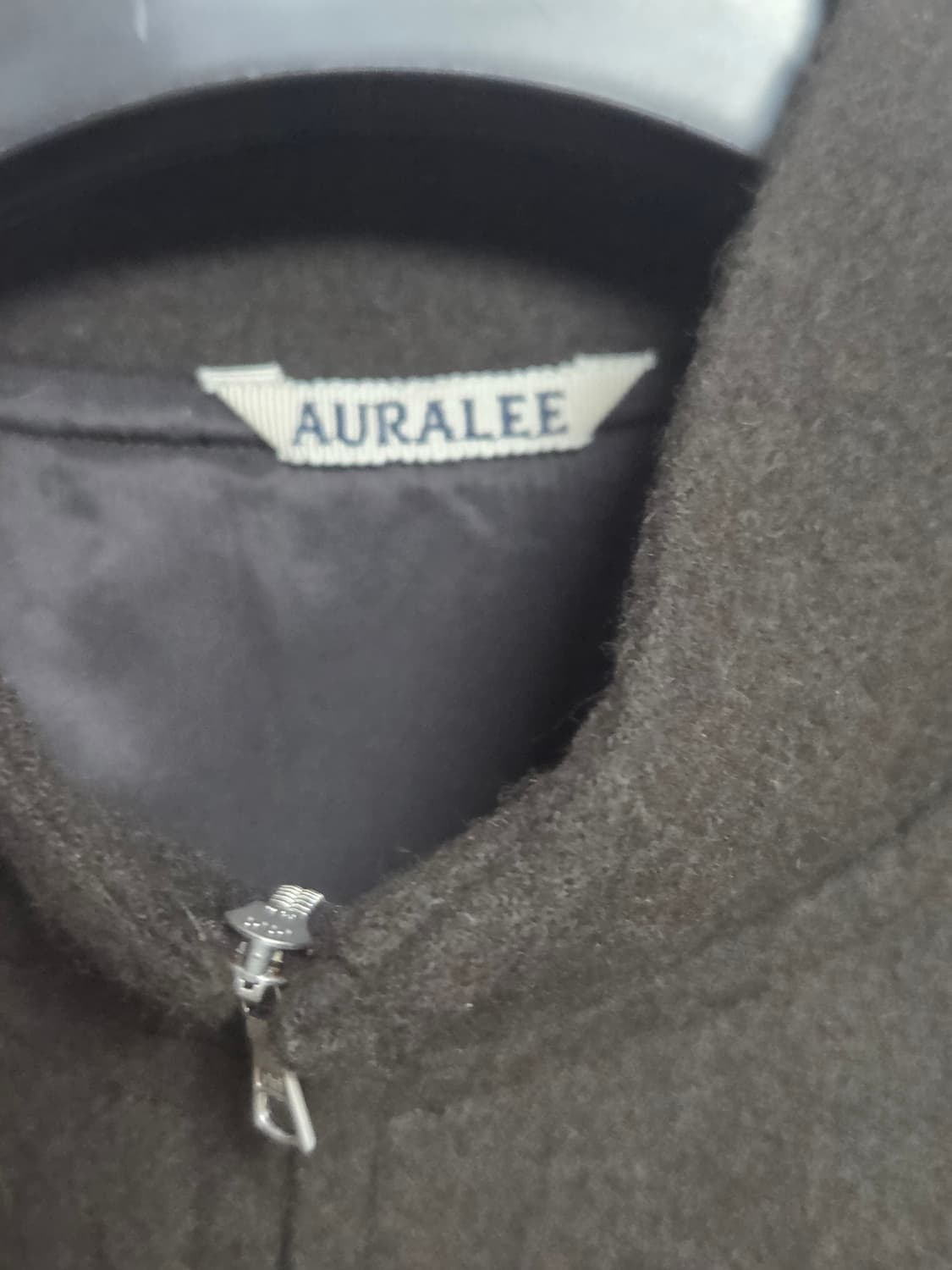 24aw 오라리 베이비카멜 블루종 5 상품이미지3