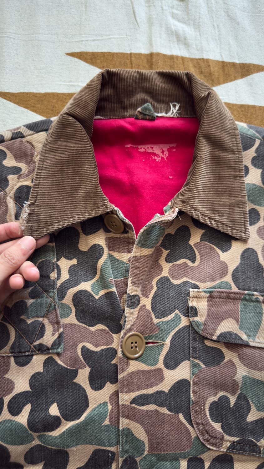 70s sears Duck Camo Hunting Jacket 상품이미지4