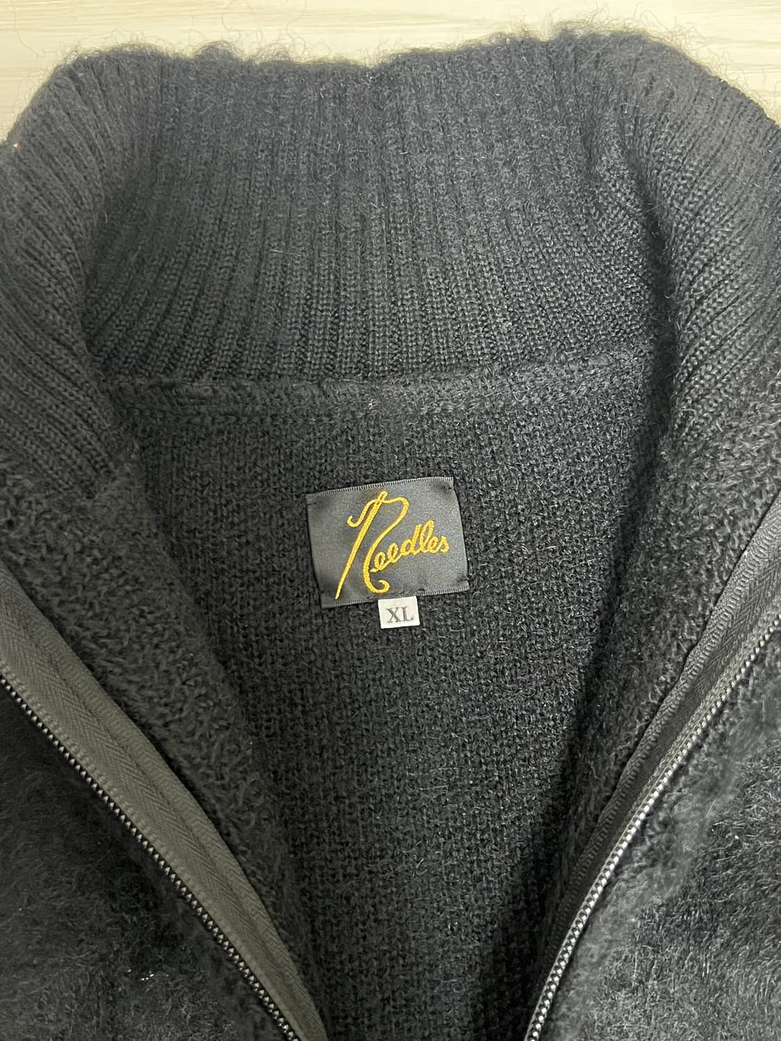 니들즈 울 모헤어 집업 가디건 (XL) 상품이미지3