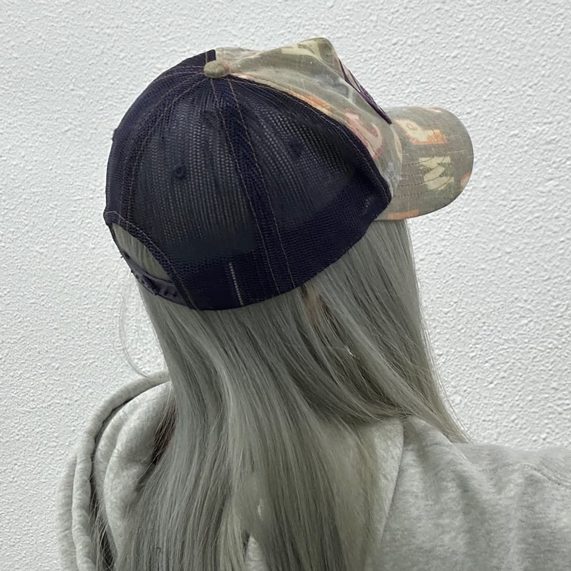 본더치 y2k 알파벳 퍼플 볼캡 상품이미지4