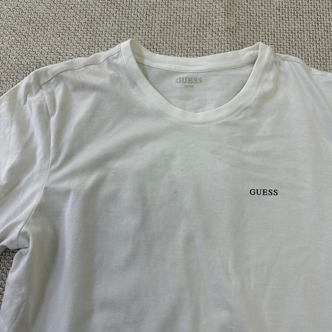 XL 게스 언더웨어 코튼 티셔츠 0330D 상품이미지5