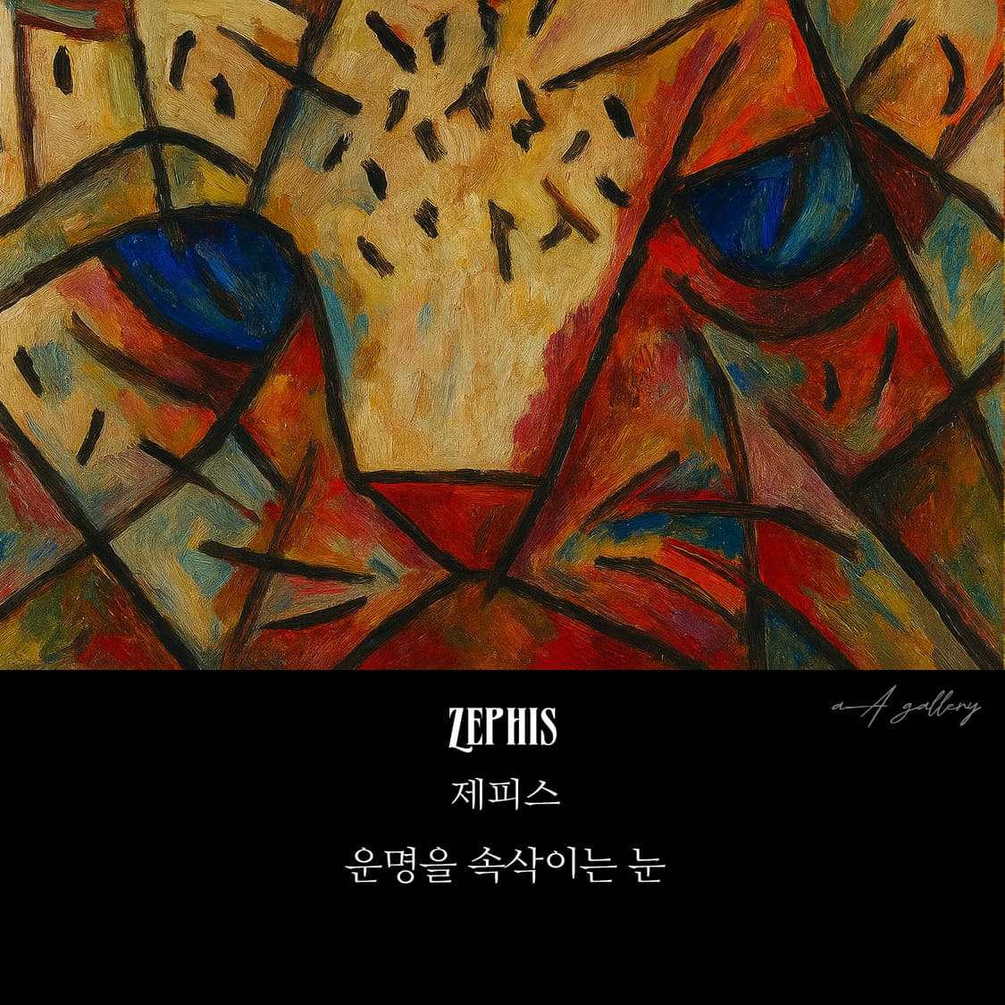 Zephis 실버 남자 엔틱 빈티지 명품 신화 맹수 푸른 눈 반지 상품이미지8