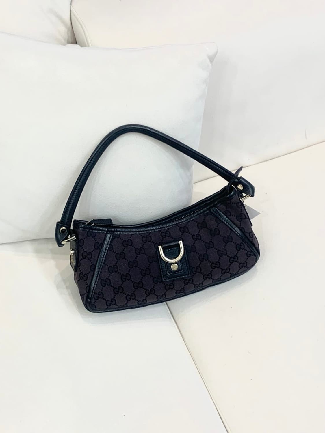 구찌 GG 로고 D링 미니 숄더백 (정품) 상품이미지1