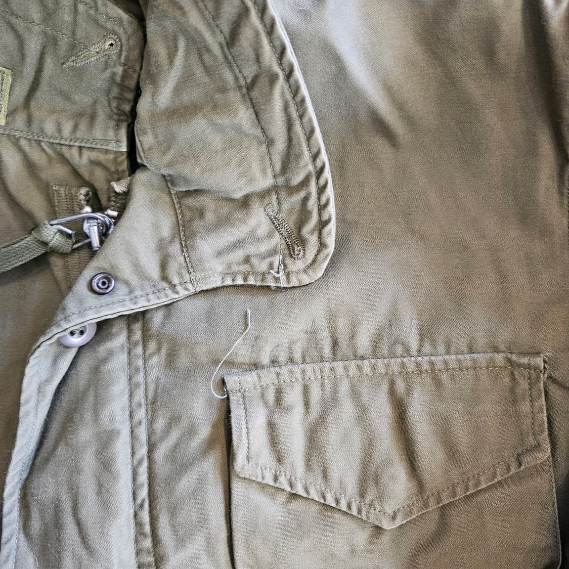 미군 m65 필드자켓 1세대 m/s 60s 상품이미지8