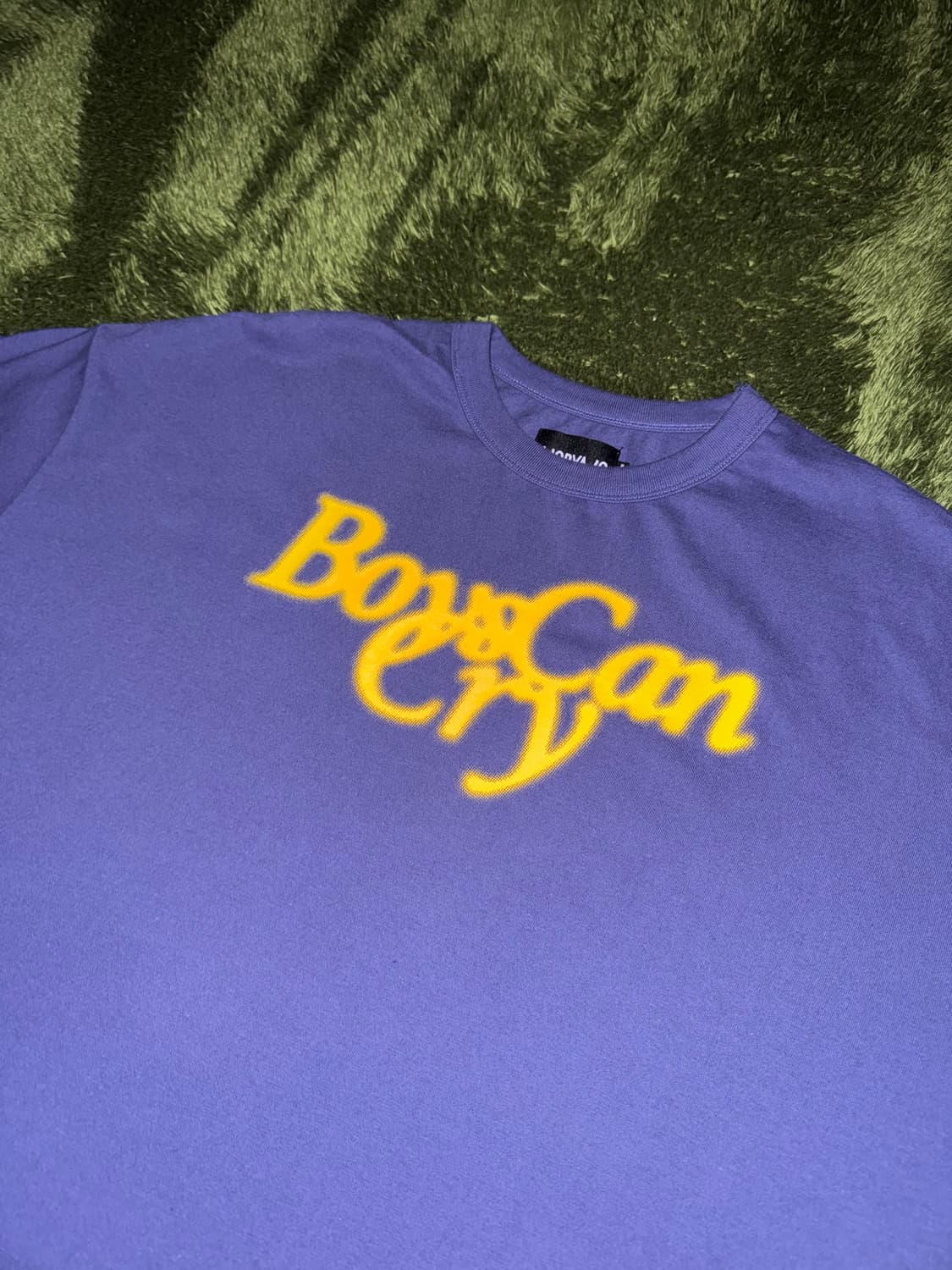 [XL] 아조바이아조 boys can cry 루즈 핏 티셔츠 블루 상품이미지2