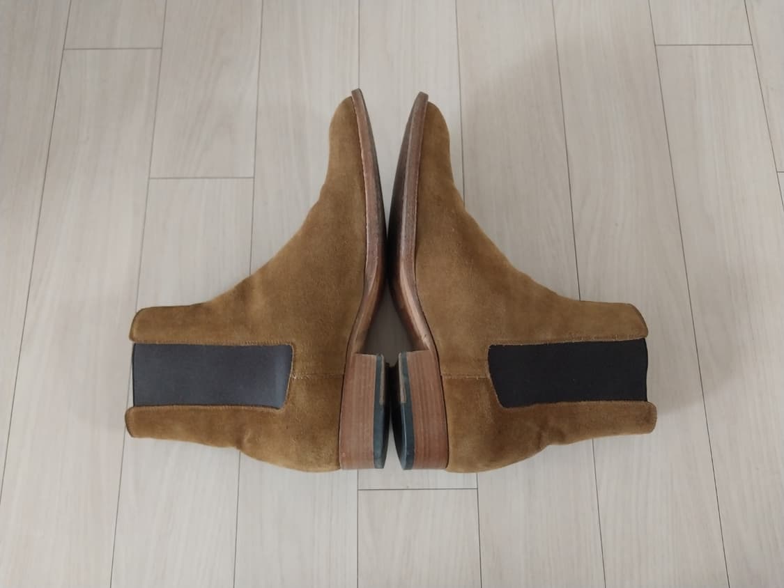 산드로 스웨이드 첼시 부츠 카멜 상품이미지2