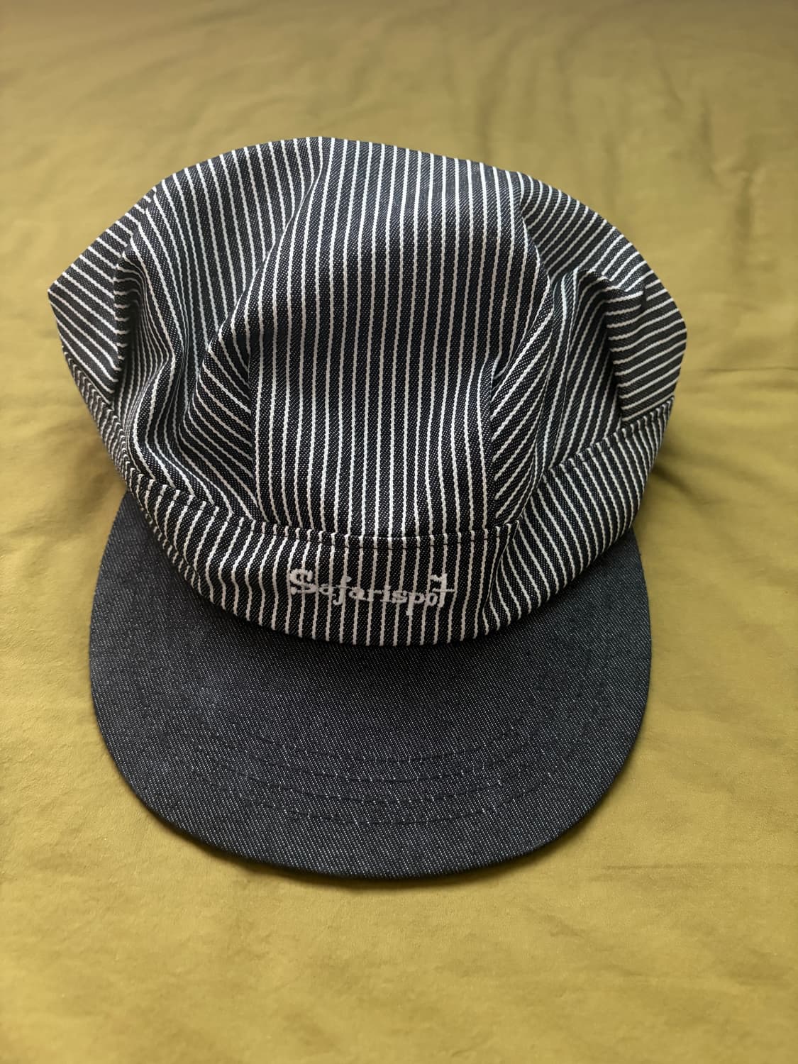 ULTIMATE LOGO DENIM RAILROAD CAP 상품이미지1