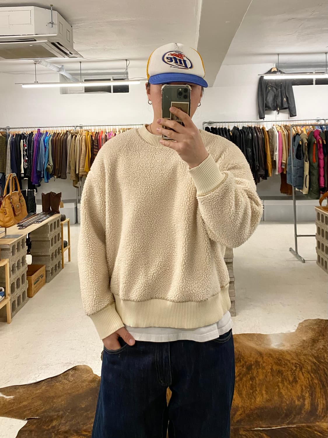 JW ANDERSON x UNIQLO fleece top JW앤더슨 상품이미지3