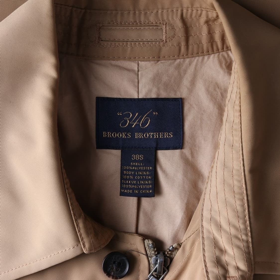 브룩스브라더스 클래식 트렌치코트 38 상품이미지6