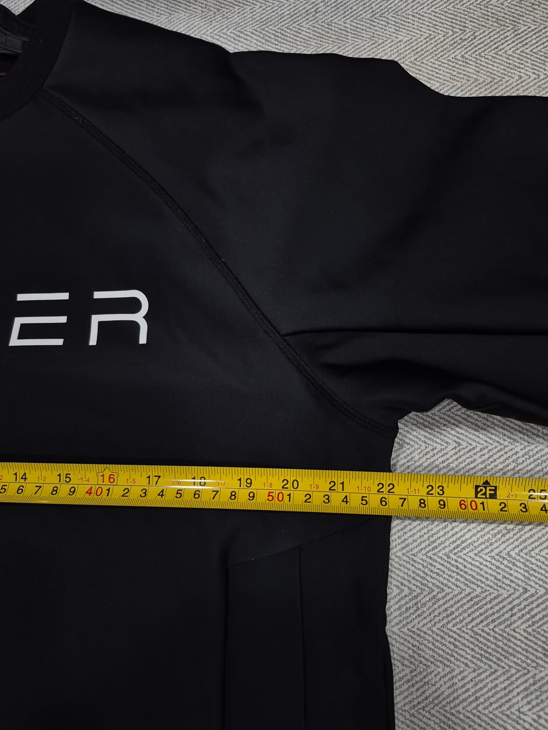 스파이더 안감기모 프론트 레터링 로고 맨투맨 남성 100사이즈 상품이미지8