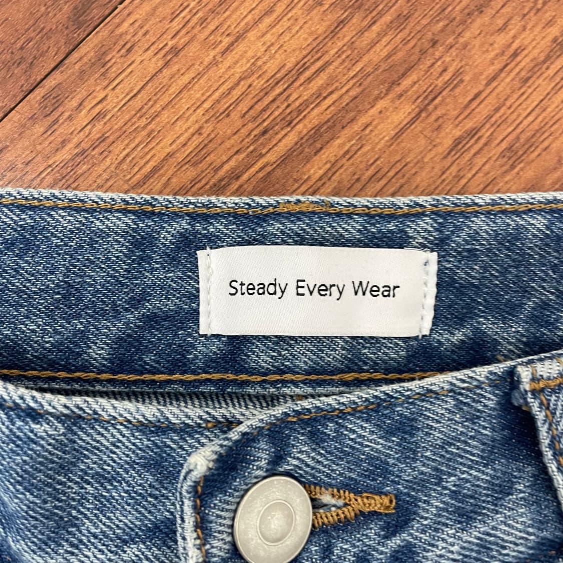 스테디에브리웨어 릴렉스드 데님 팬츠 상품이미지3