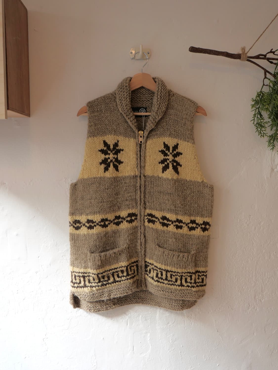 남이서팔 캐내디언 스웨터 코위찬 베스트 상품이미지2