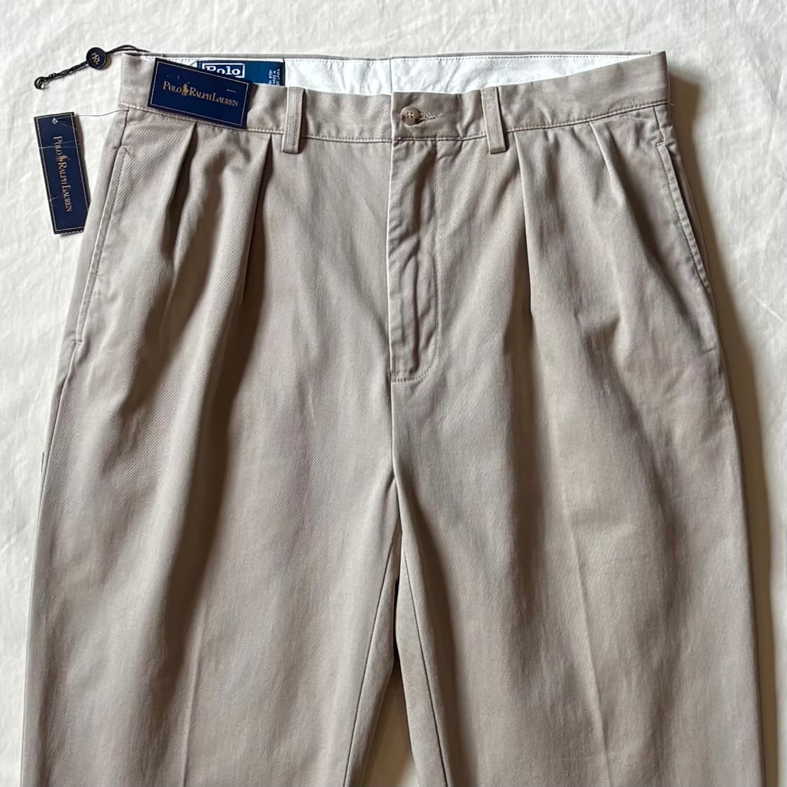 [새제품 33] 90s 폴로 랄프로렌 ANDREW 투턱 치노 팬츠 상품이미지2
