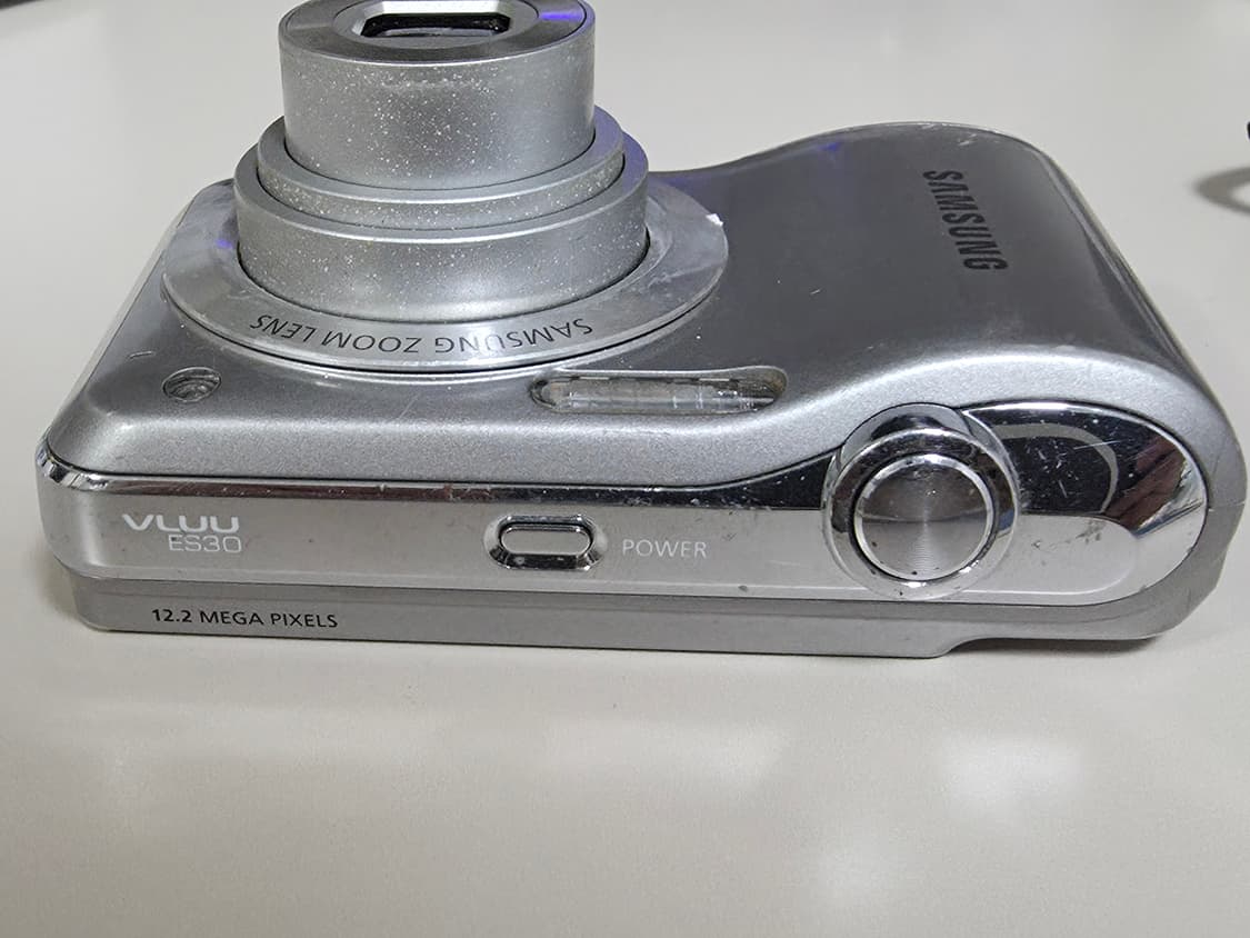 삼성 블루 ES30 빈티지 디지털카메라 (하자) 상품이미지2