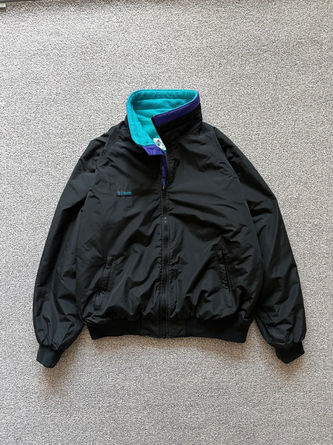 90s 컬럼비아 쉘라인드 재킷 xl 상품이미지1