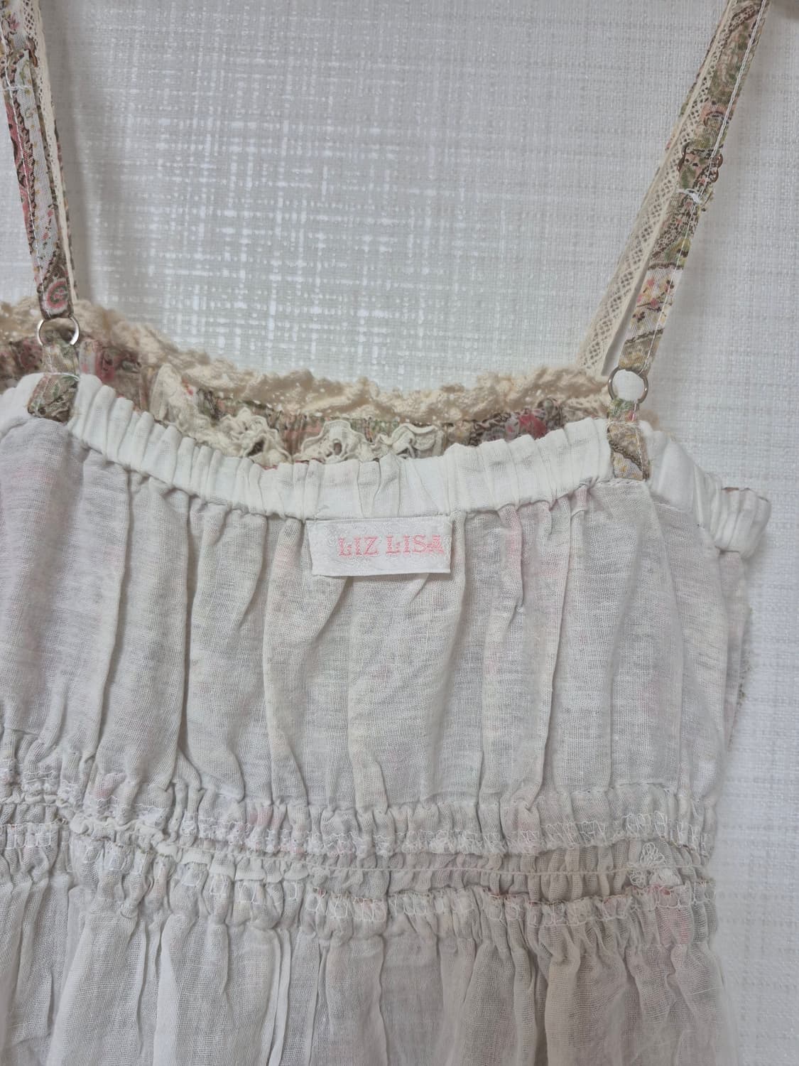 리즈리사 히메갸루 페이즐리 캐미원피스 상품이미지5