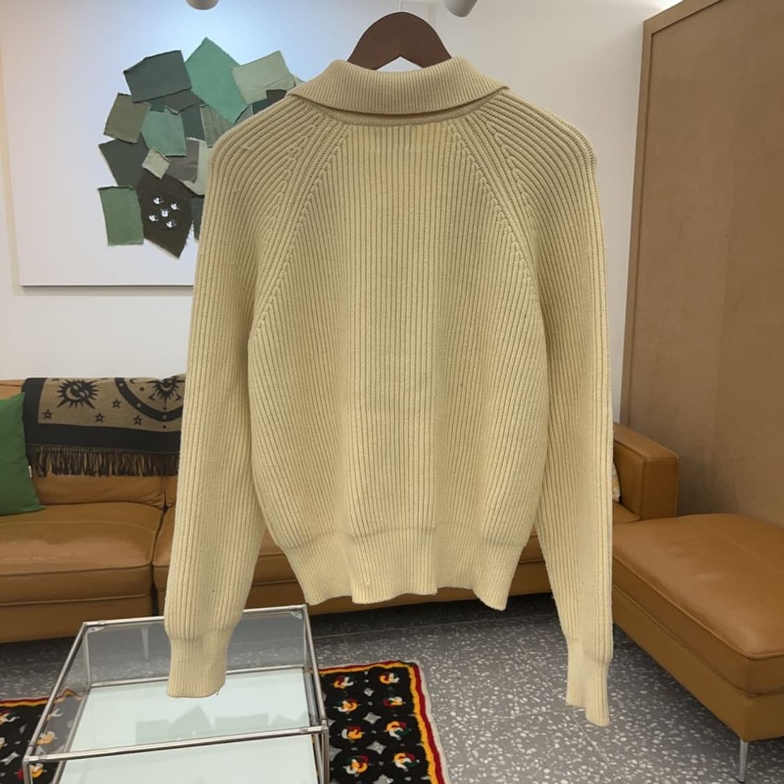 마리테프랑소와저버 여리 뜨개 투웨이 니트 가디건 M C06659 상품이미지4