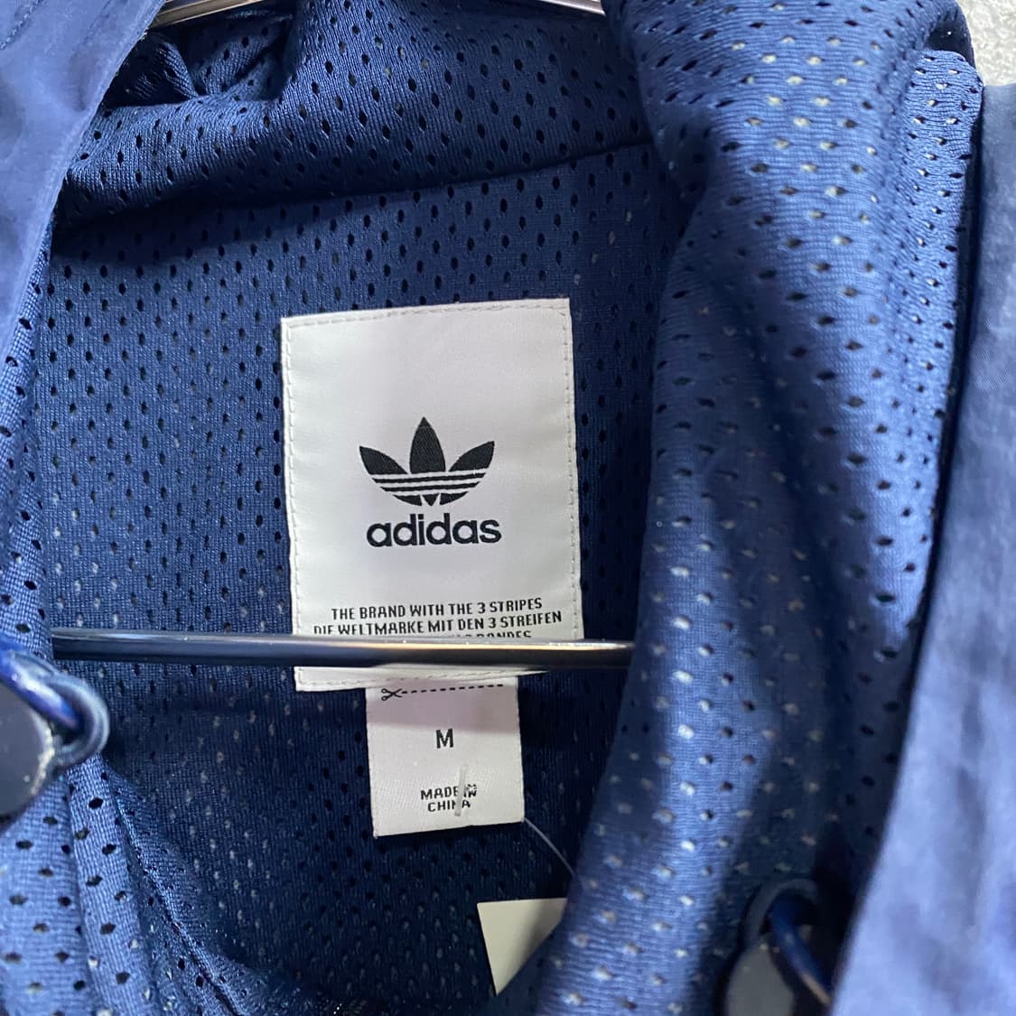 아디다스 파이어버드 스티치 네이비 바람막이 B4274 상품이미지3