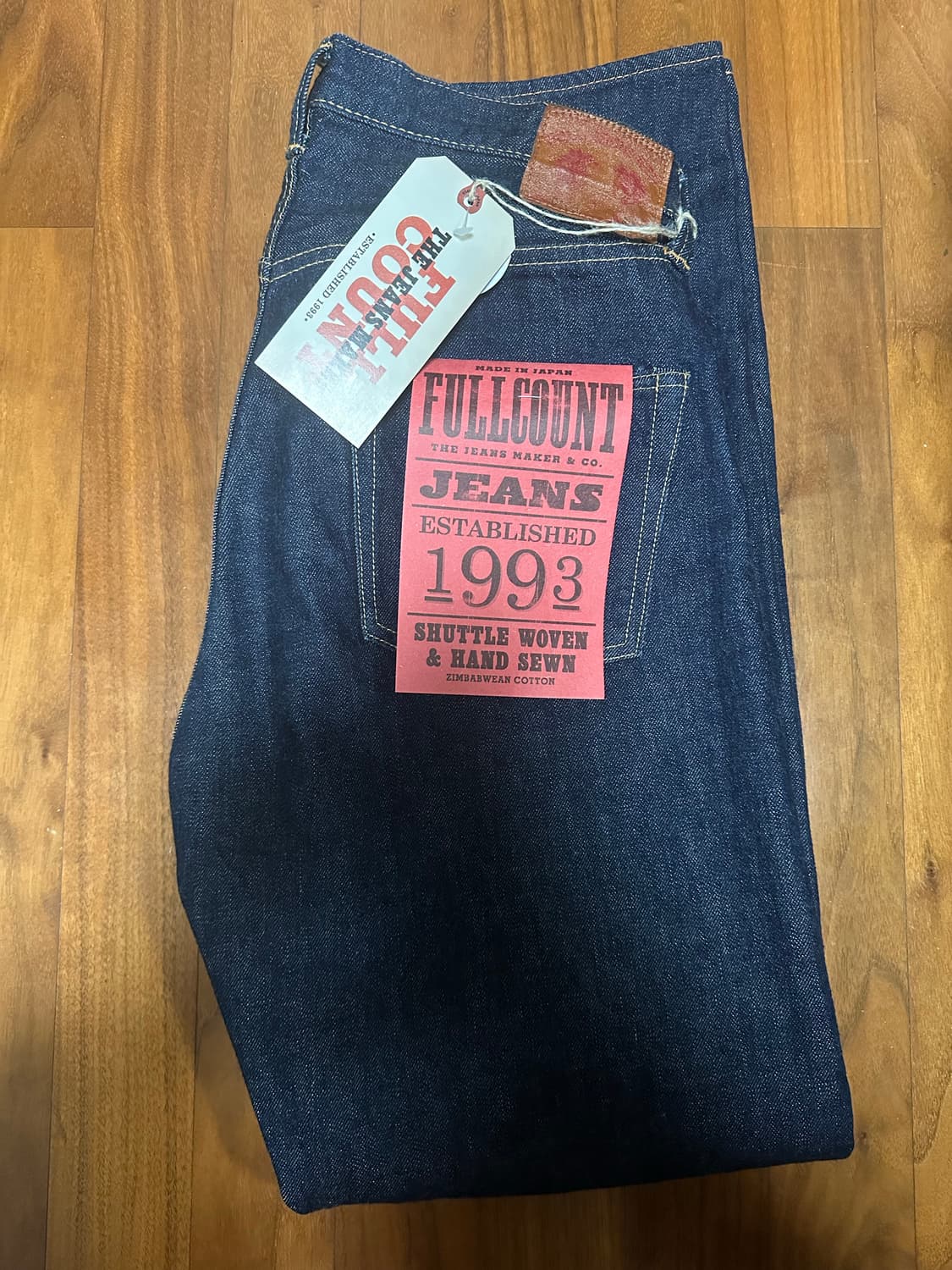 [32]풀카운트 0105w 데님팬츠 상품이미지1