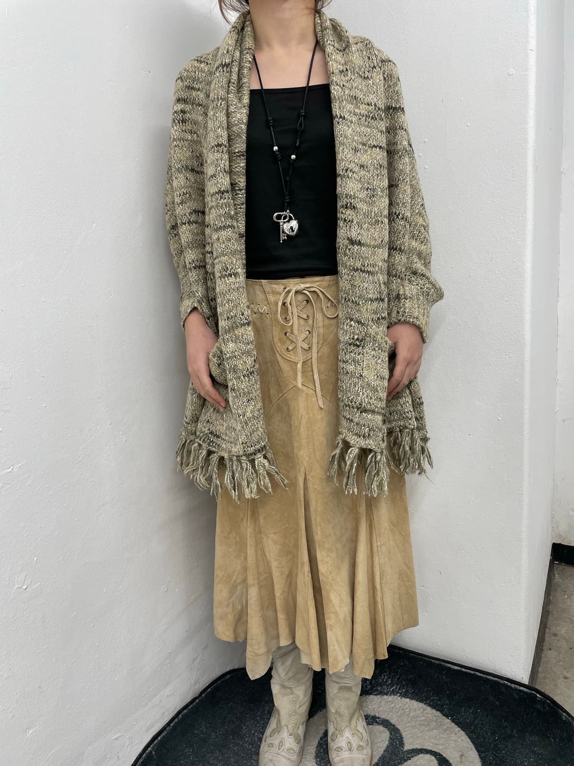 에스닉 볼레로 수술 가디건  상품이미지8