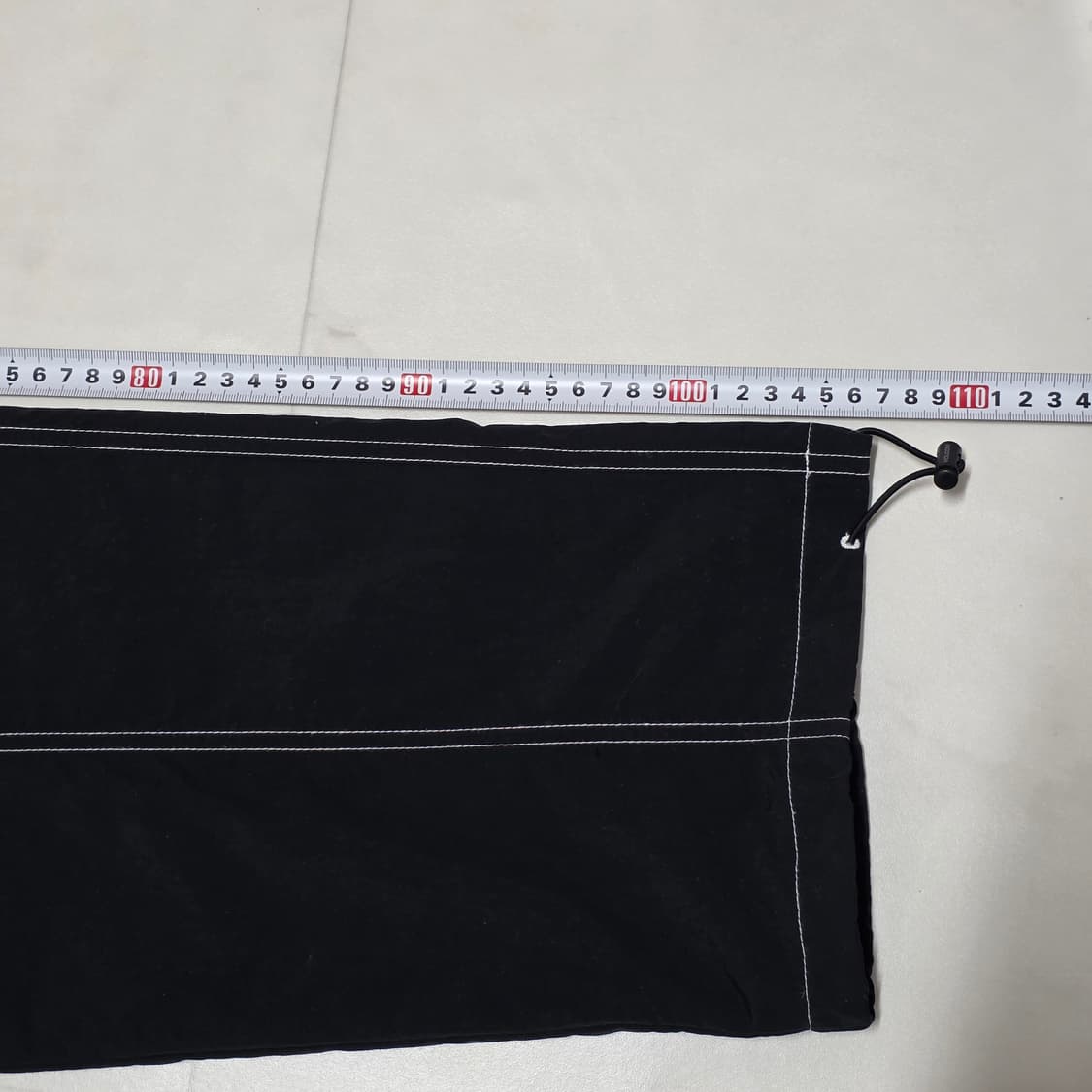 L) VOLCOM 볼컴 나일론 스티치 카고 스트링 팬츠 블랙 상품이미지8