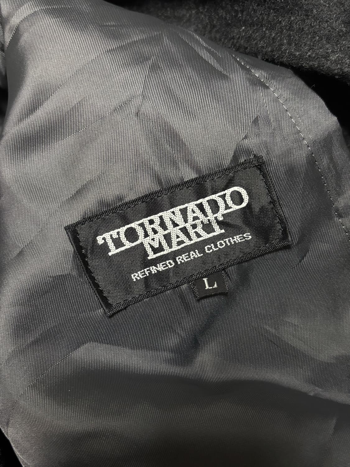 토네이도 마트 떡볶이 코트 울80 상품이미지3