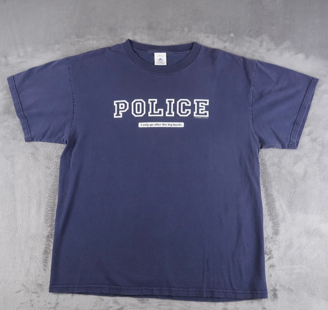 90s Police 빈티지 티셔츠 상품이미지1