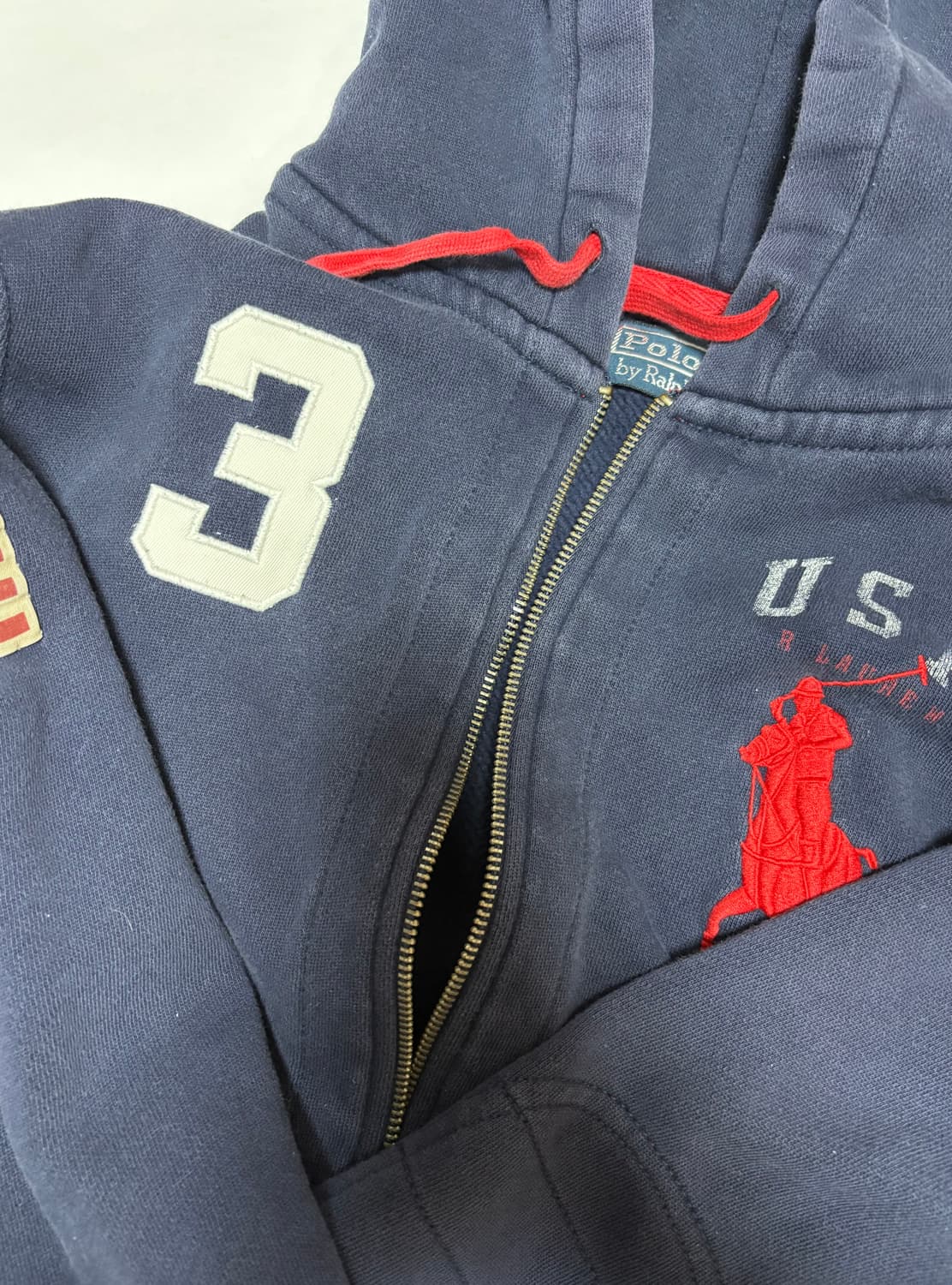 폴로 빅포니 후드집업 M 상품이미지1