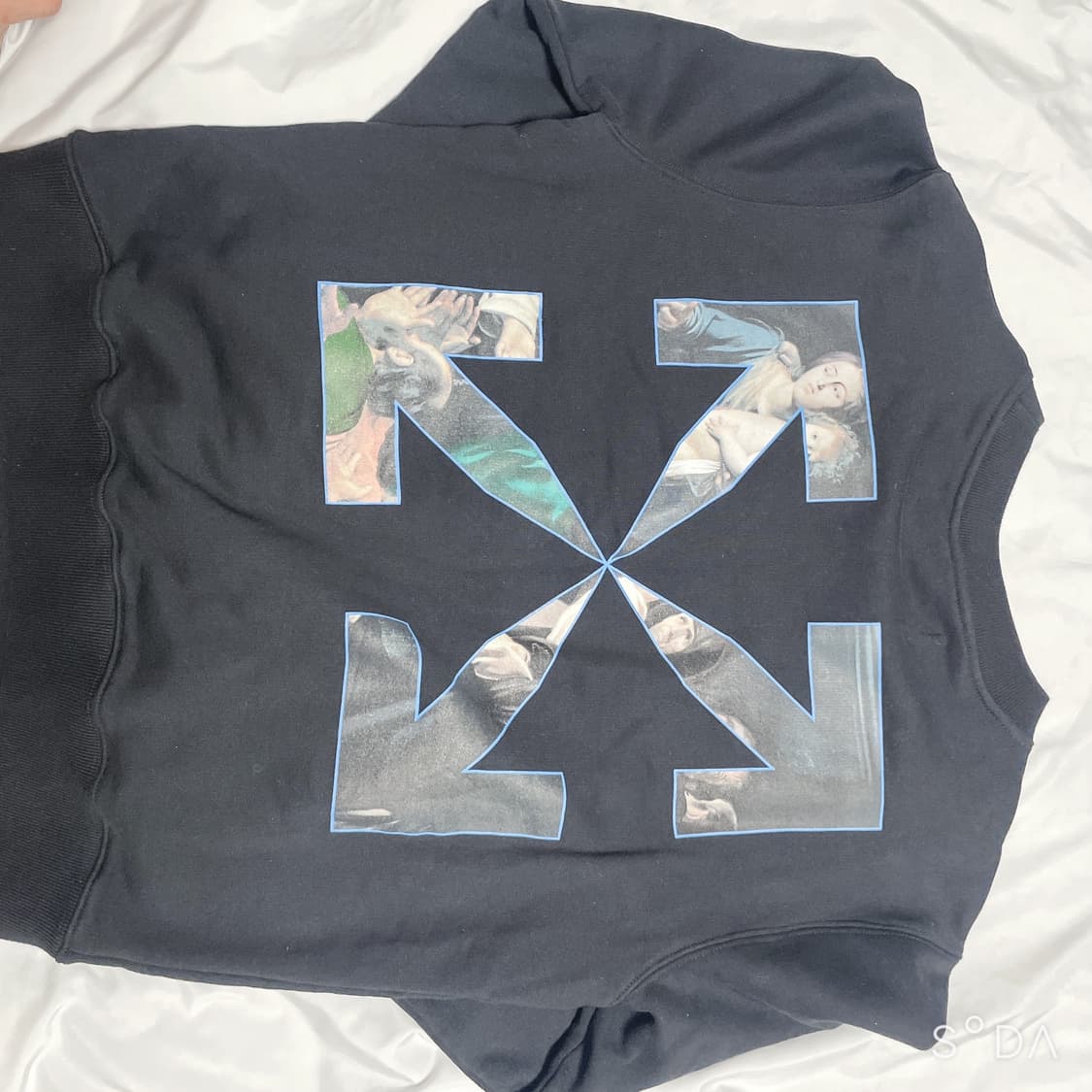 OFF-WHITE 오프화이트 블랙 명화 맨투맨 M 상품이미지5