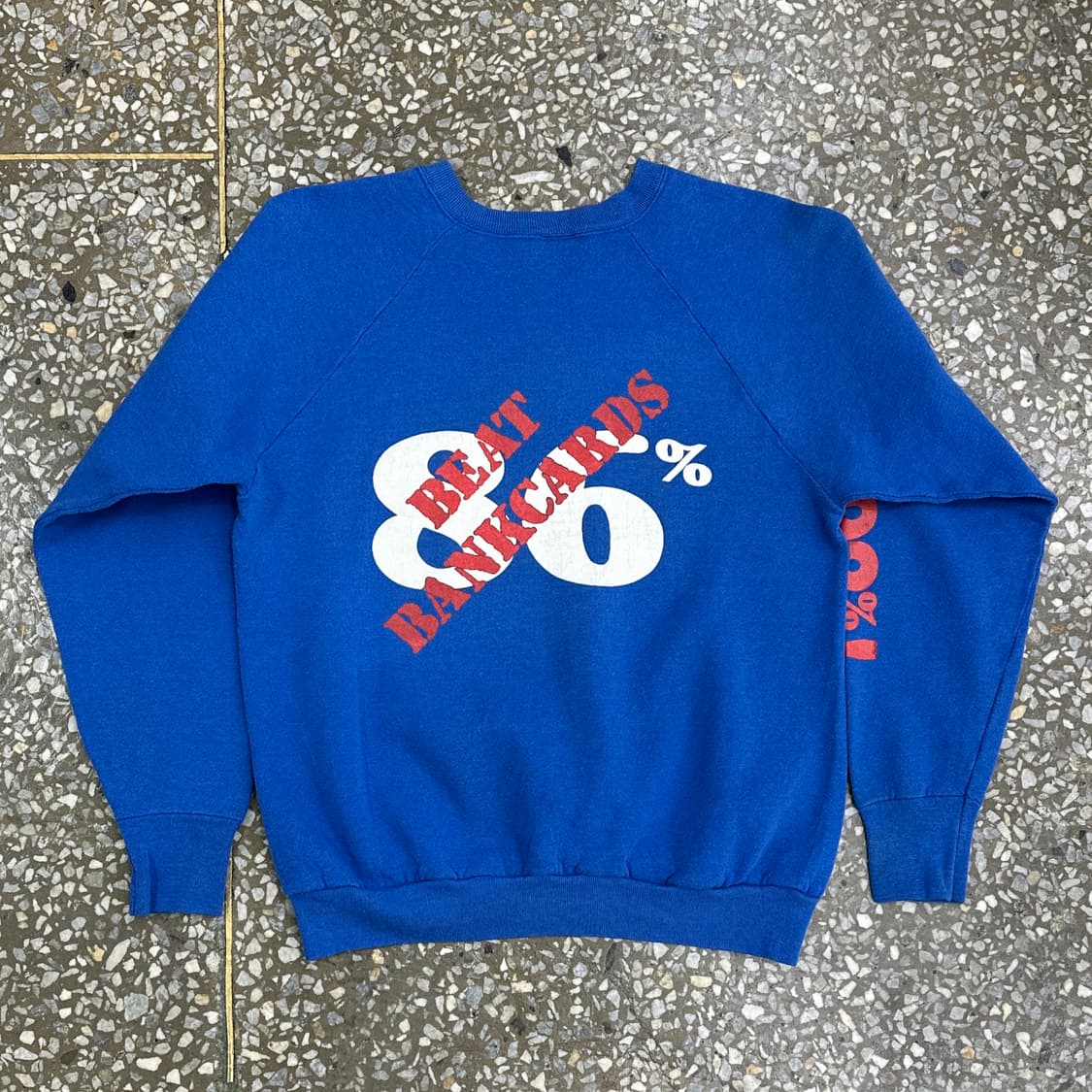 80s USA FOTL 따봉 빈티지 스웻셔츠 L 상품이미지2