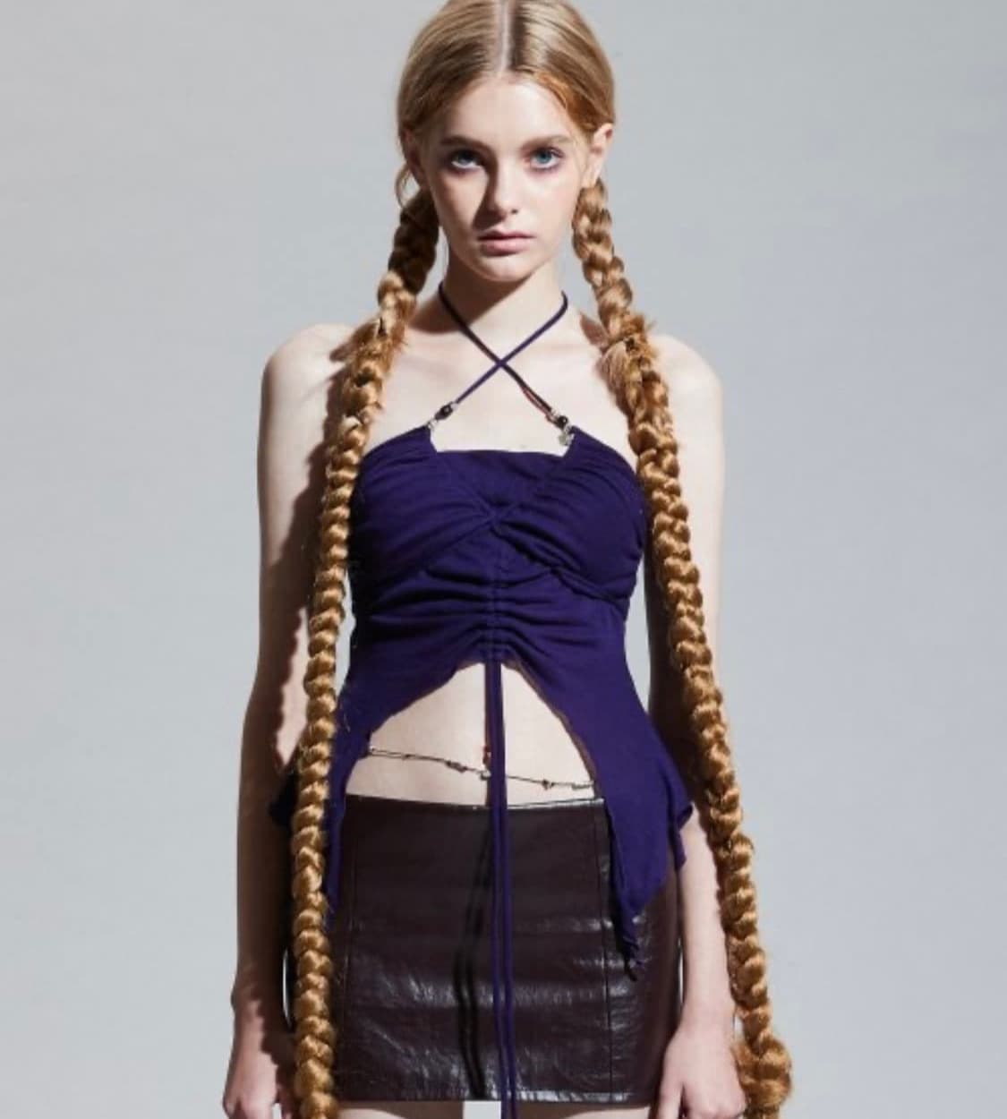 Painorpleasure morpho top purple 상품이미지3