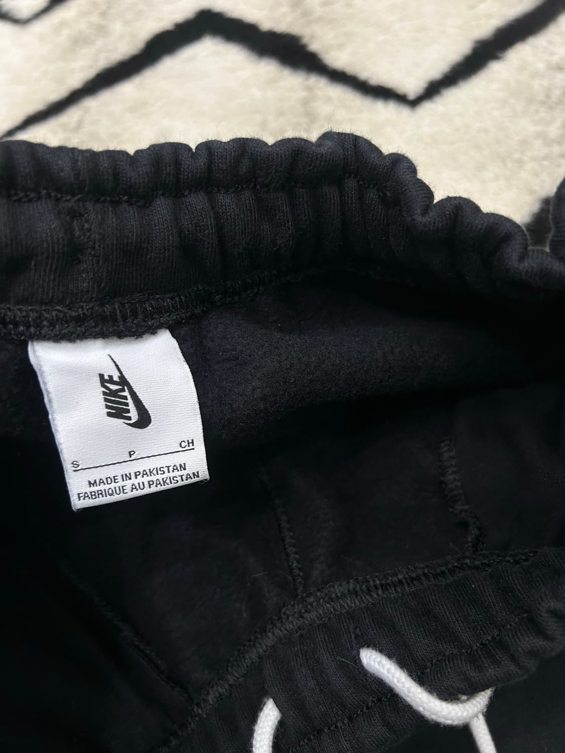 [S]나이키 솔로 스우시 플리스 조거 팬츠/블랙/기모 상품이미지6